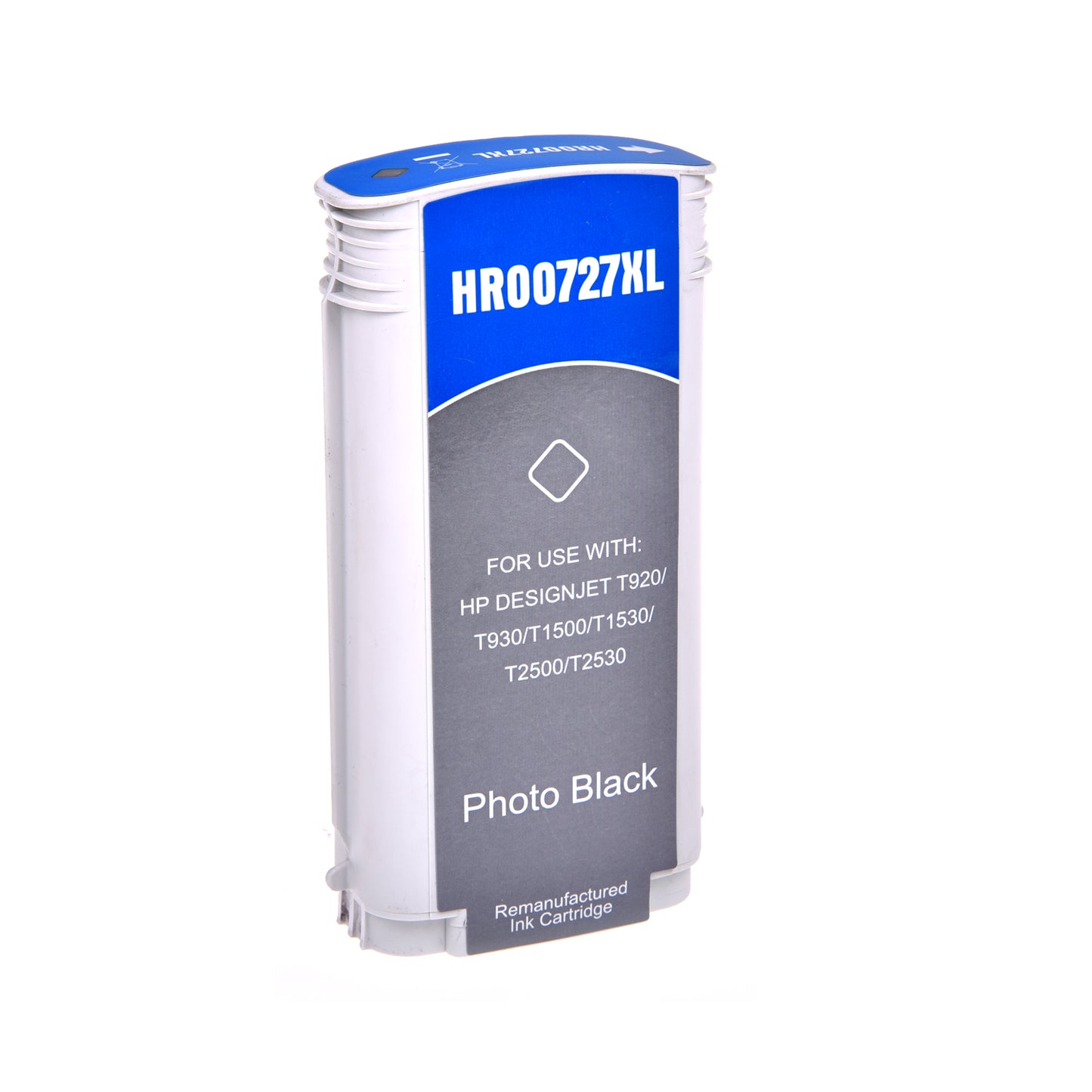 Reman HP G+G 727PBK Photo Black Wide Format Ink Ctg B3P23A