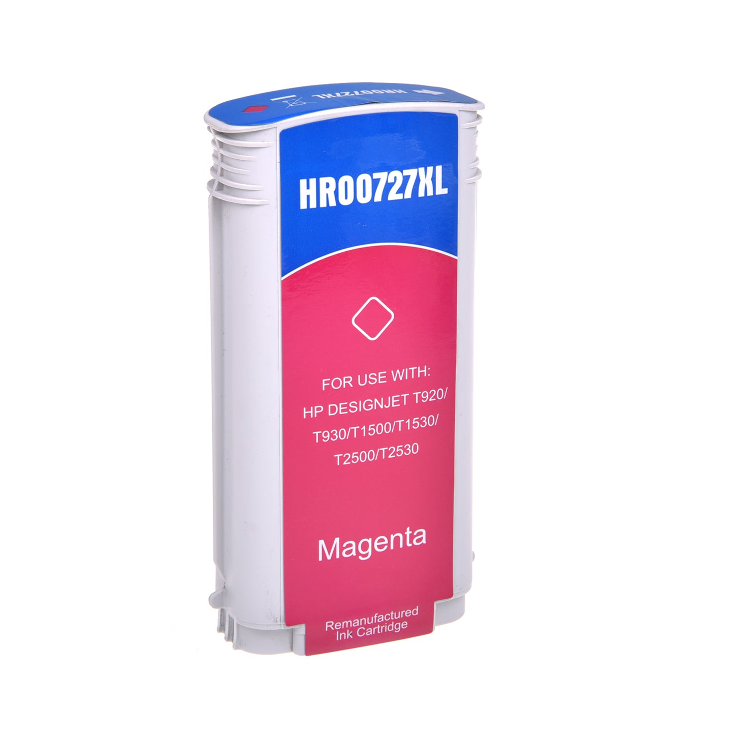 Reman HP G+G 727M Magenta Wide Format Ink Ctg B3P20A