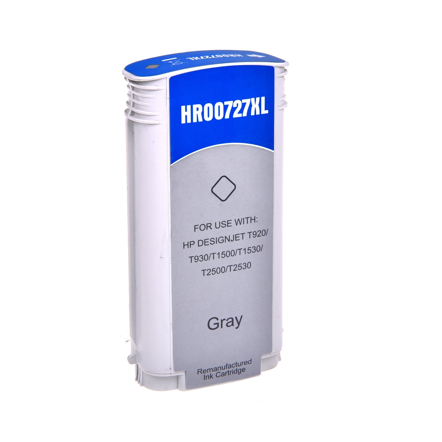 Reman HP G+G 727GY Grey Wide Format Ink Ctg B3P24A