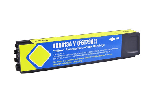 Remanufactured HP 913A Yellow F6T79AE Inkjet