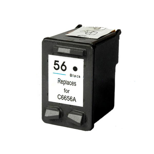 Reman HPC6656A Black Ink Ctg No 56
