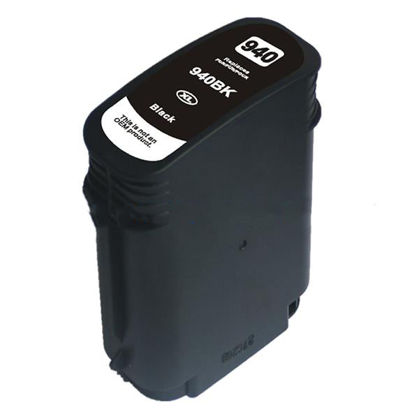 Reman HP Officejet 8000 Black Ink C4906AE No 940XL [940XL BK(C4906AN)]