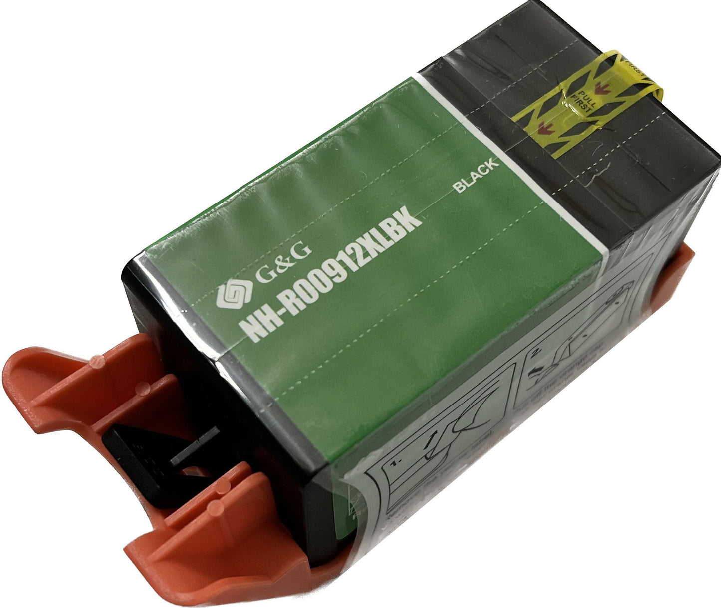 Reman HP G+G 3YL84AE 912XL Black Ink Ctg - Ink Level Shown