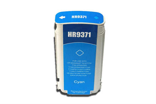Remanufactured HP 72 Cyan C9371A Inkjet
