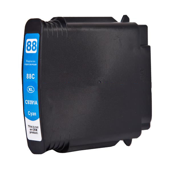Reman HP Deskjet K550 Cyan Ink Ctg C9391AE No 88XL  [88XL C(C9391)]