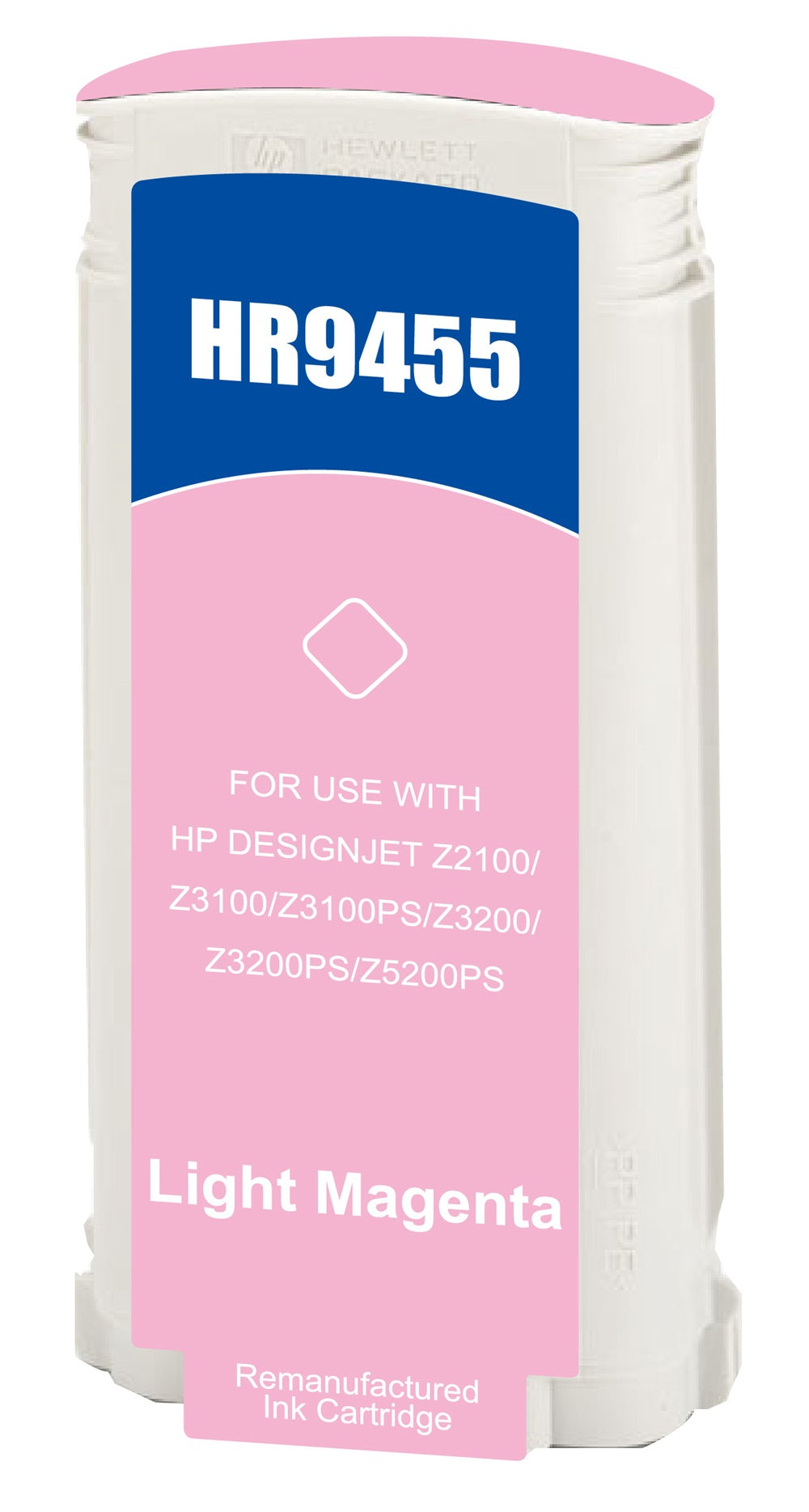 Reman HP C9455A Lt Magenta Wide Format Ink Ctg HP 70