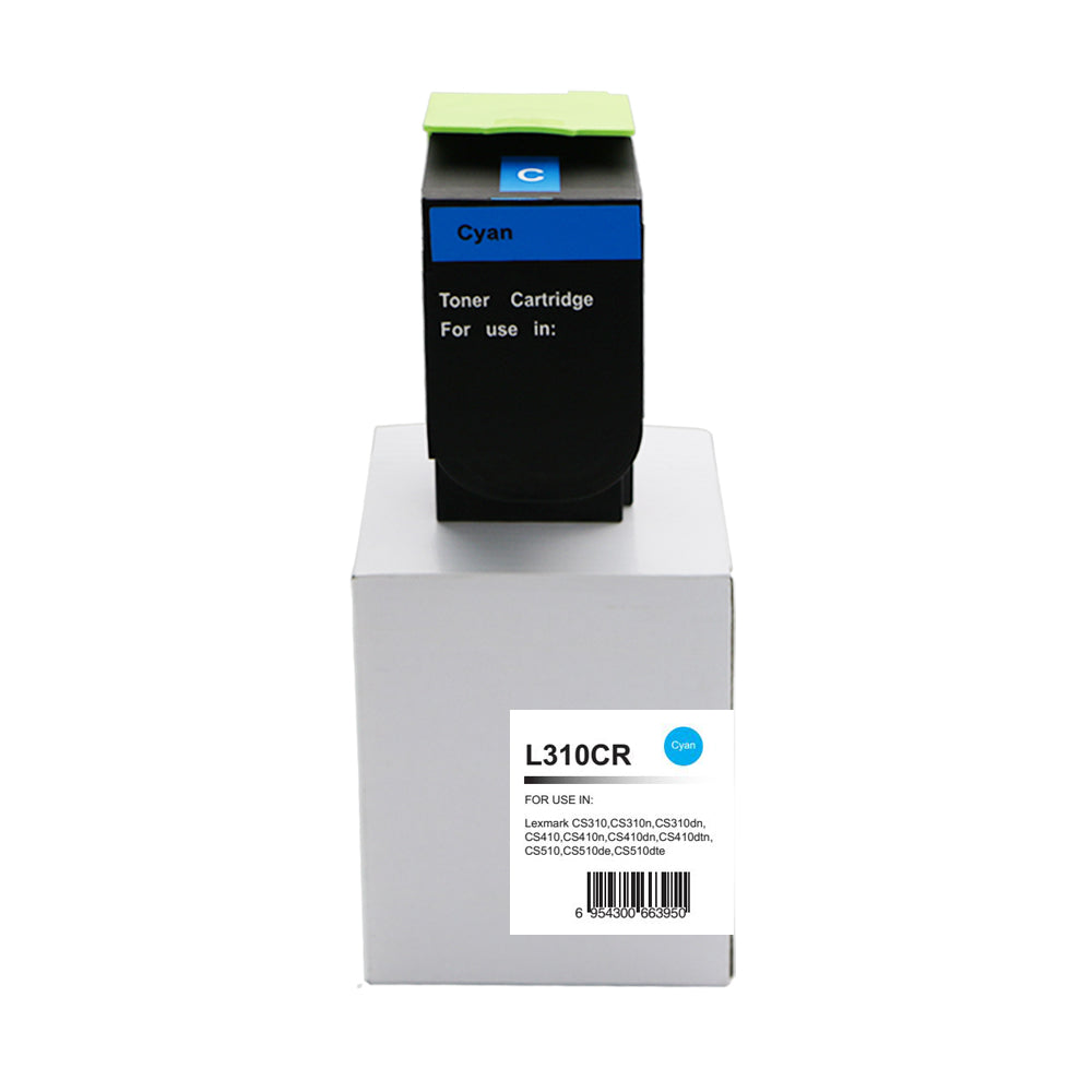 Reman Lexmark CS310 Cyan Toner 70C2HC0 702HC also for 700H2