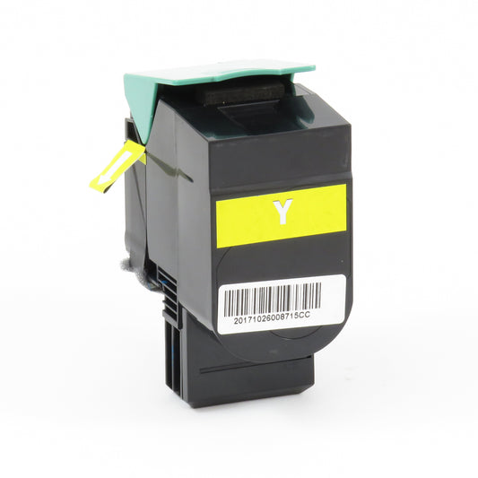 Remanufactured Lexmark CS510 Extra Hi Yld Yellow Toner 70C0X40 also for 700X4