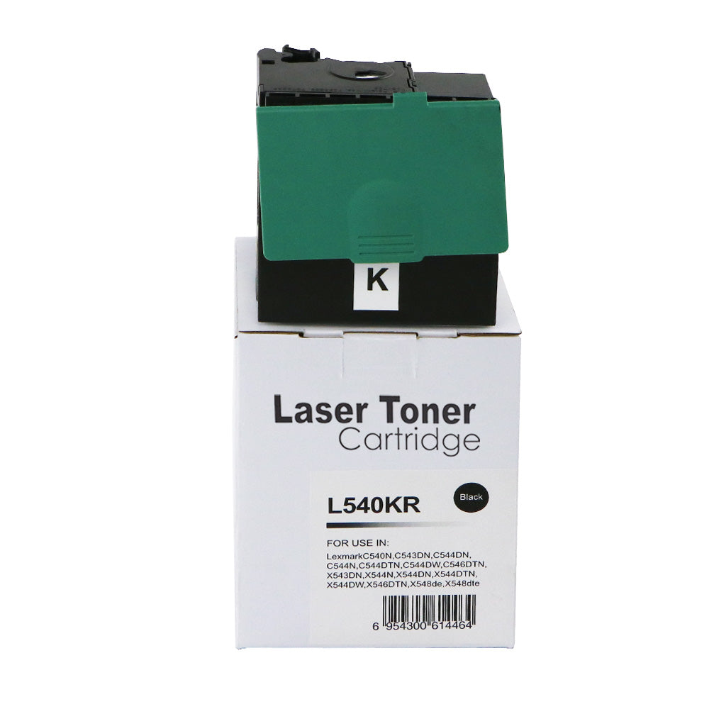 Remanufactured Lexmark C540 Black Toner C540H2KG