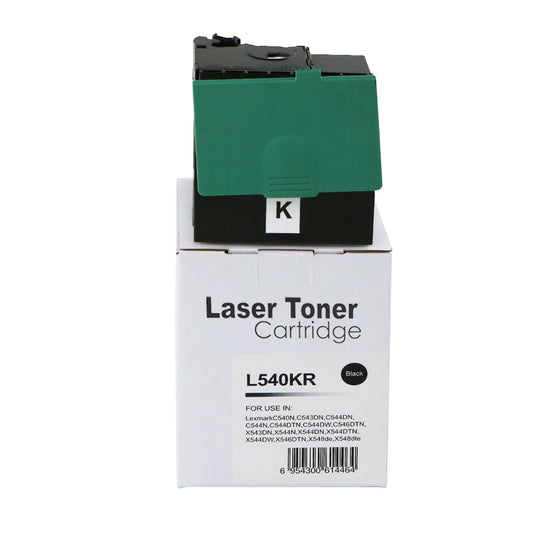 Remanufactured Lexmark C540 Black Toner C540H2KG