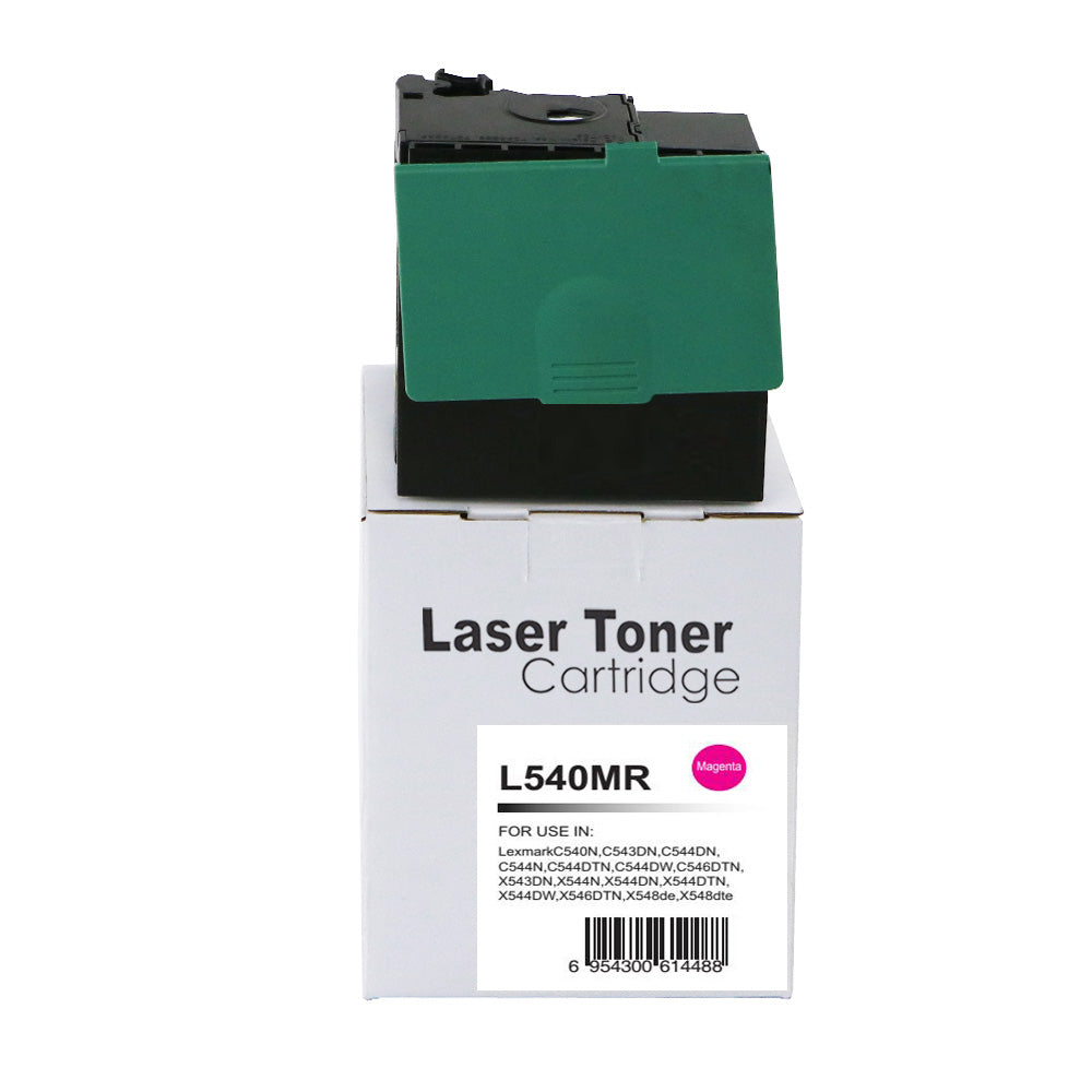 Remanufactured Lexmark C540 Magenta Toner C540H2MG