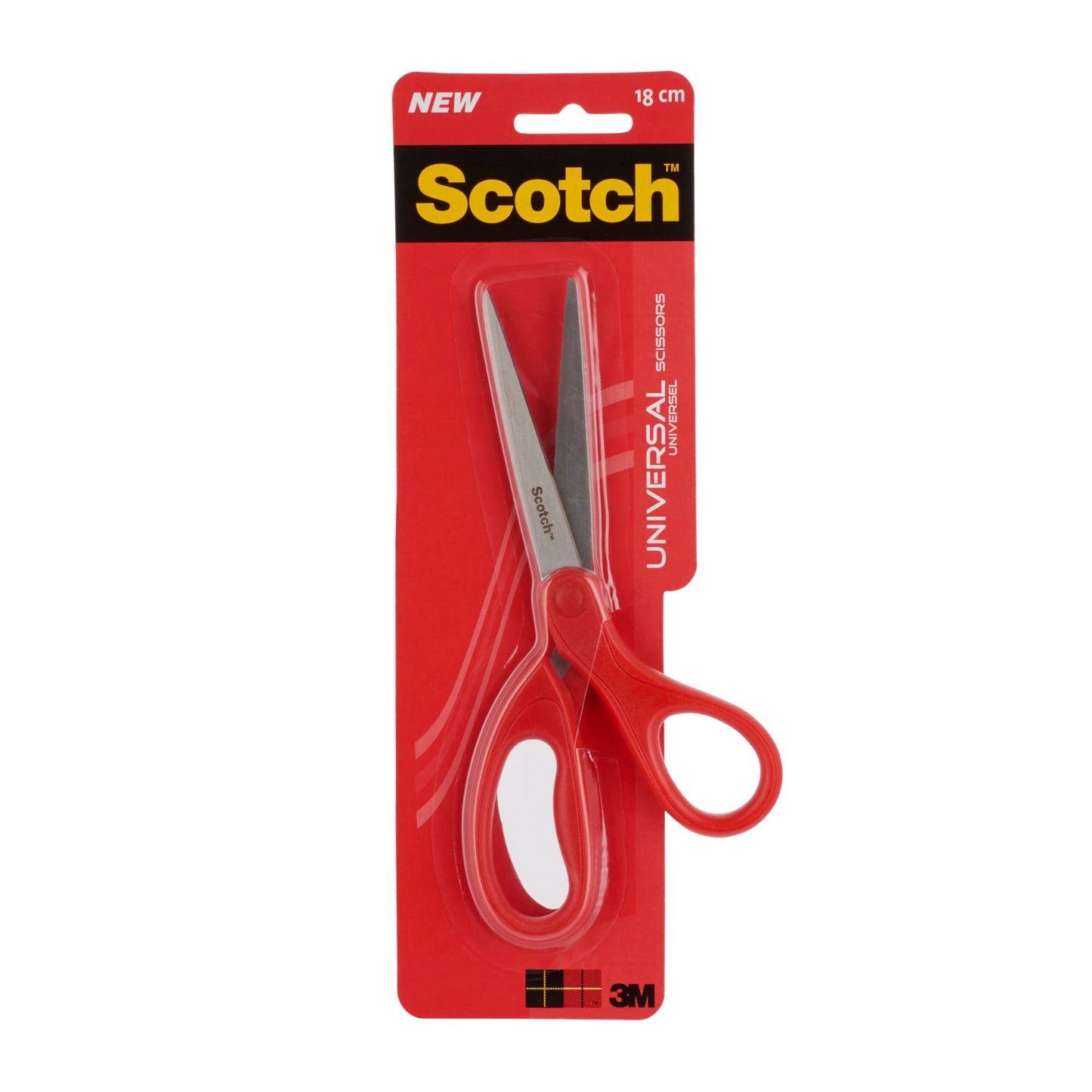 Scotch Universal Scissors Red, 1 per Pac