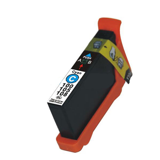 Compatible Lexmark  100XL Cyan Ink Ctg 014N1069E [100XL C]