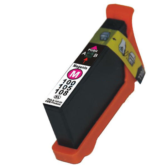 Compatible Lexmark  100XL Magenta Ink Ctg 014N1070E [100XL M]