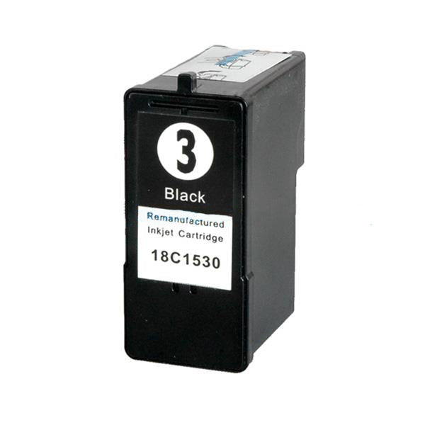 Reman Lexmark X2580 18C1530E Black Ink Ctg No 3 [R-LX3(18C1530)]