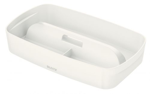 Leitz MyBox WOW Organiser Tray with Handle Small White 53230001 DD
