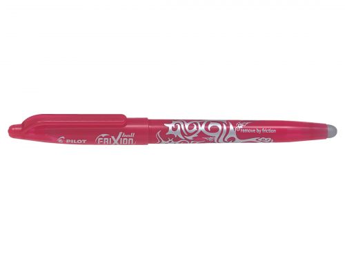 Pilot FriXion Ball Erasable Gel Rollerball Pen 0.7mm Tip 0.35mm Line Pink (Pack 12) - 224101209