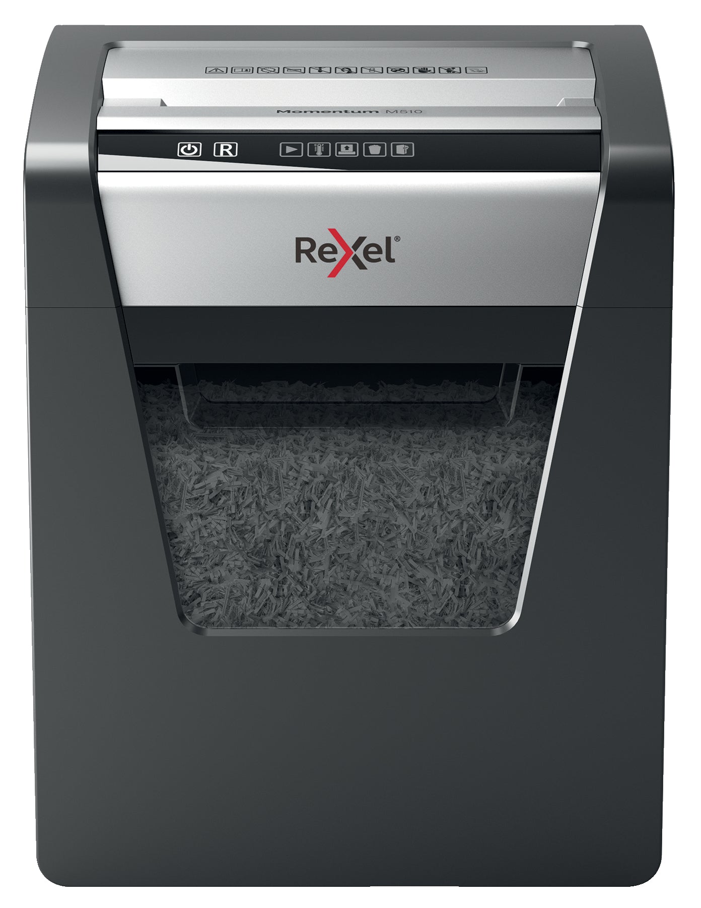Rexel Momentum M510 Micro Cut Shredder 23 Litre 10 Sheet Black 2104575 DD