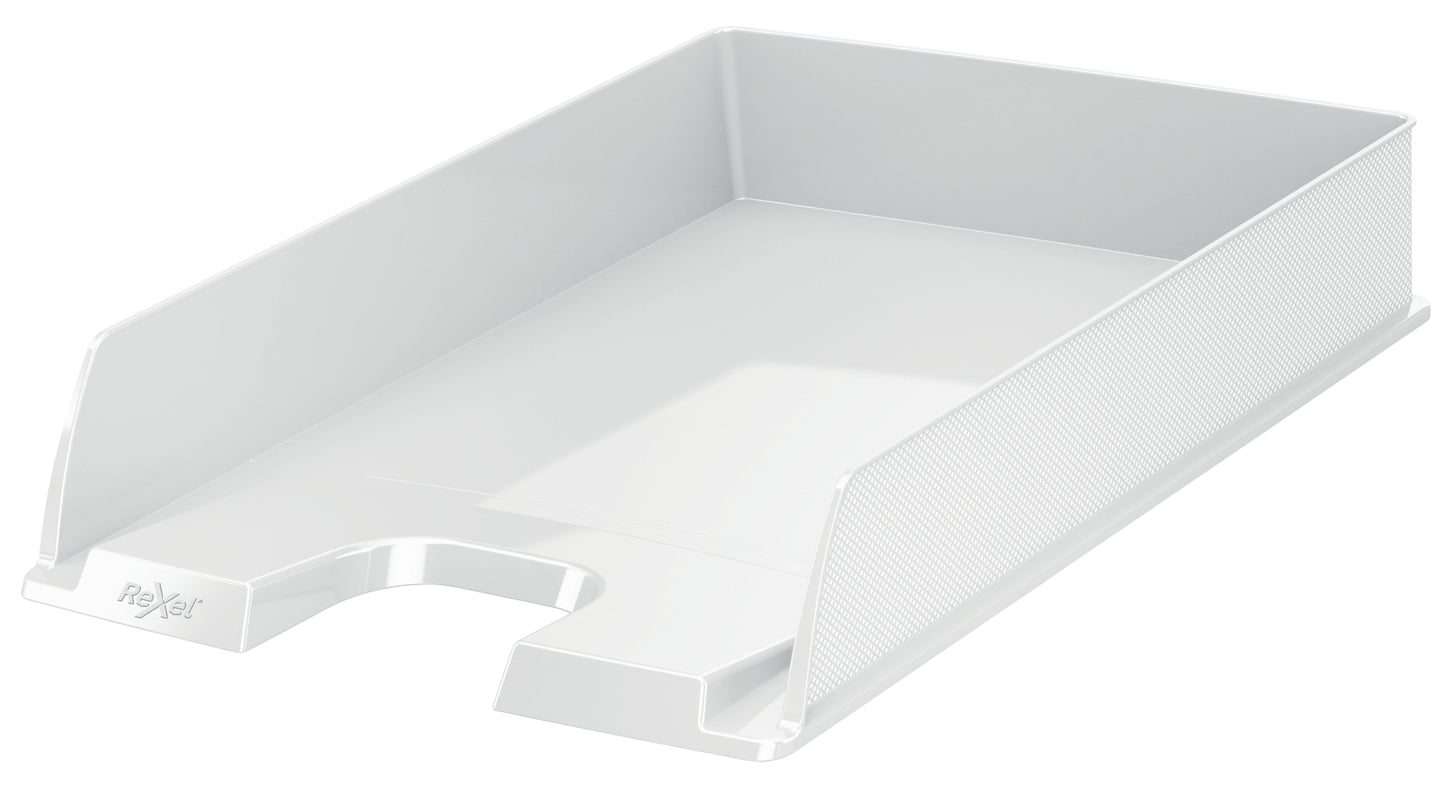 Rexel Choices Letter Tray A4 Portrait White 2115602