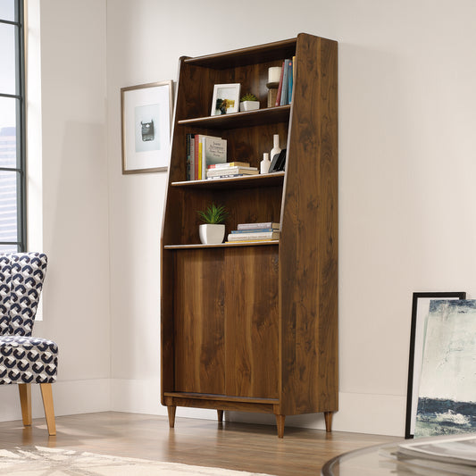 Hampstead Park Wide Bookcase W760 x D396 x H1788mm Walnut - 5420282 DD