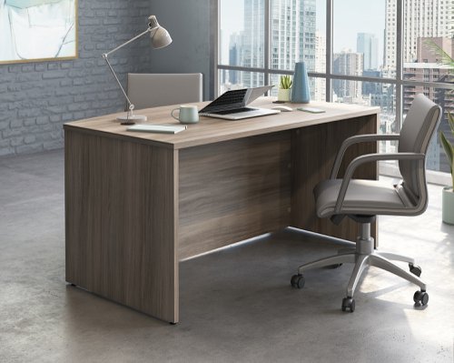 Affiliate Bow Front Office Desk 1500 x 870mm Hudson Elm Finish - 5427428 DD