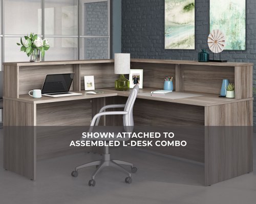 Affiliate Low Reception Hutch 1800mm Hudson Elm Finish - 5427455 DD