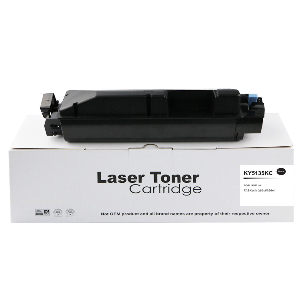 Compatible Kyocera TASKalfa 265ci TK5135K Black Toner