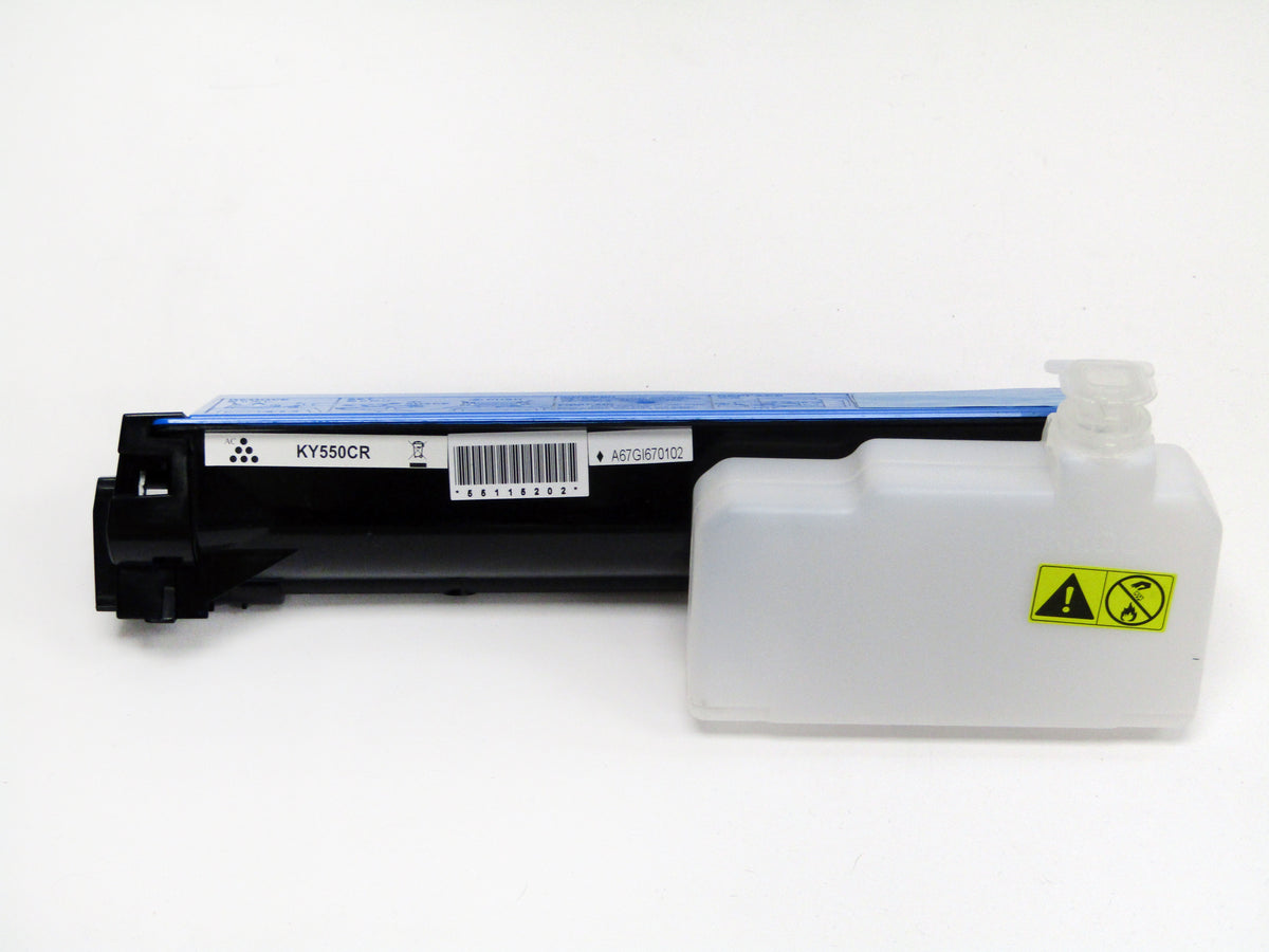 Remanufactured Kyocera TK550C Toner