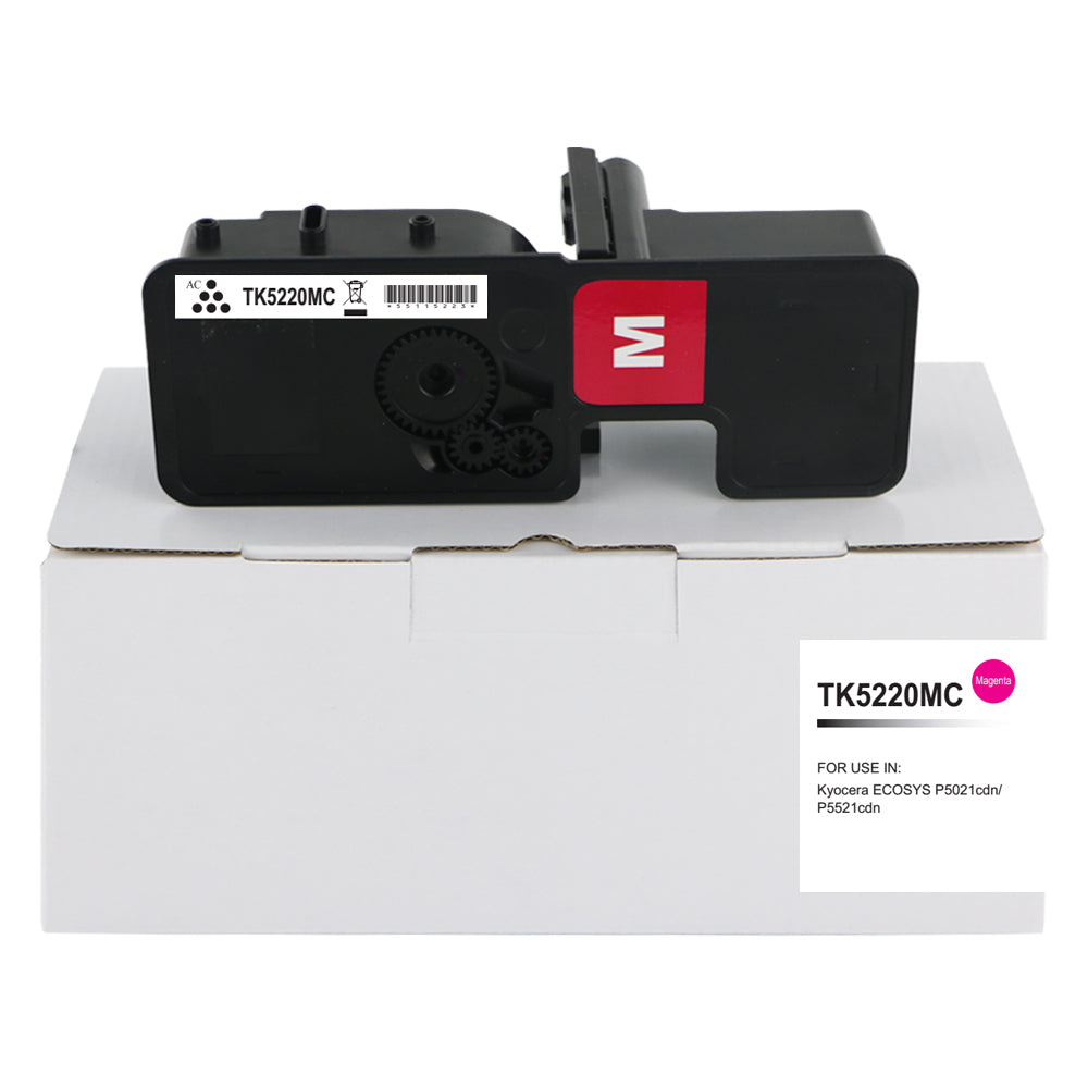 Compatible Kyocera Ecosys P5021 Magenta Toner TK5220M