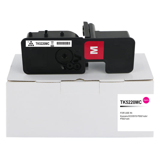 Compatible Kyocera Ecosys P5021 Magenta Toner TK5220M