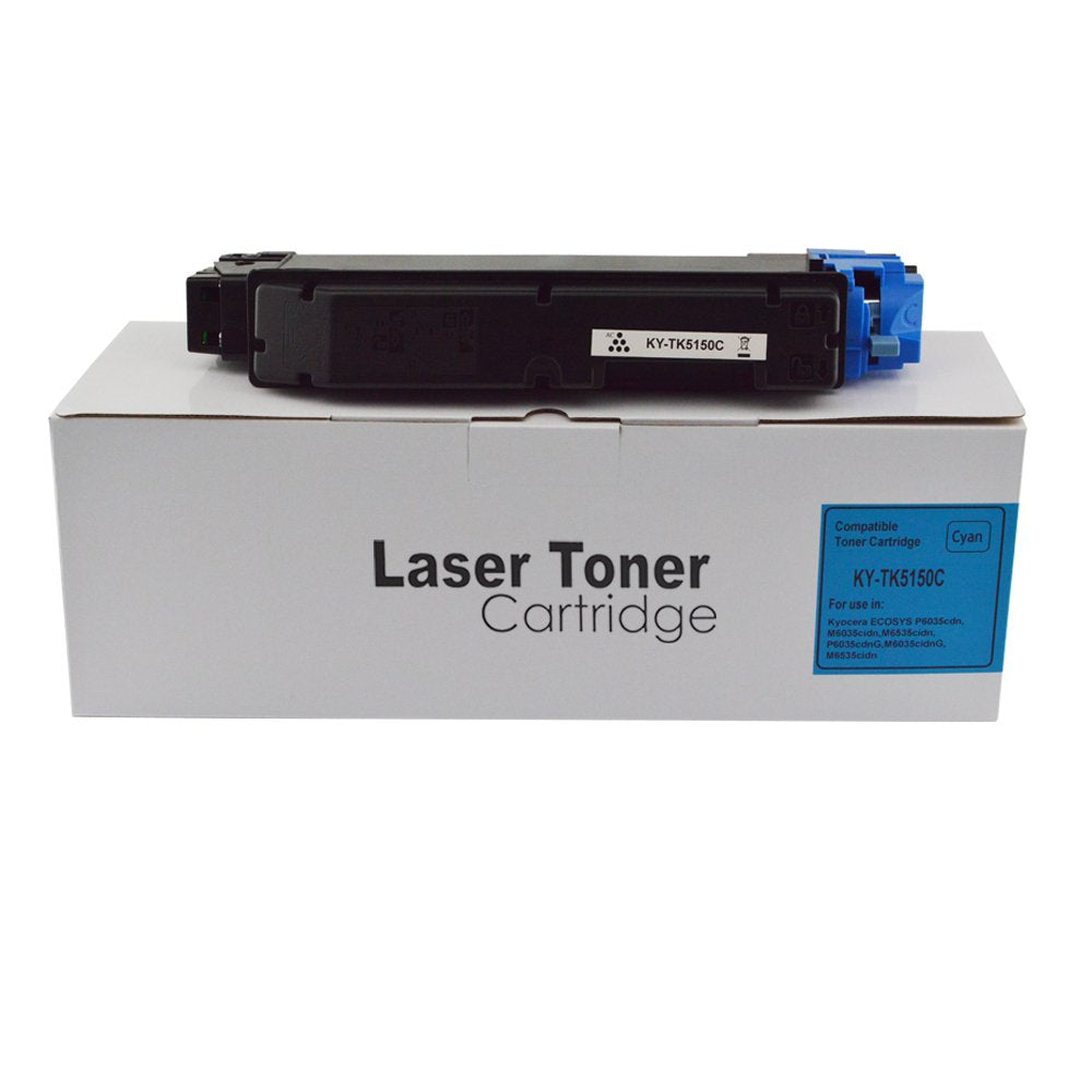 Compatible Kyocera TK5150C Cyan Toner - 1T02NSCNL0