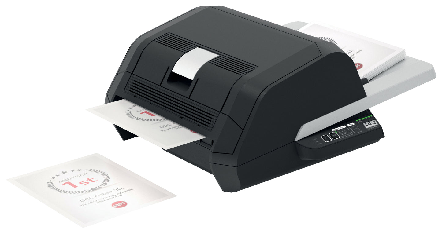 GBC Foton 30 Automatic Laminator - Black