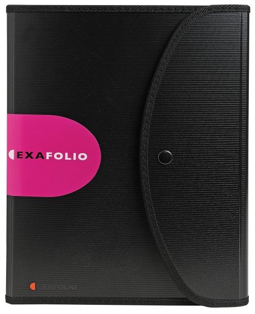 Exacompta Exactive Exafolder Conference Folder A4 Polypropylene Black - 55834E