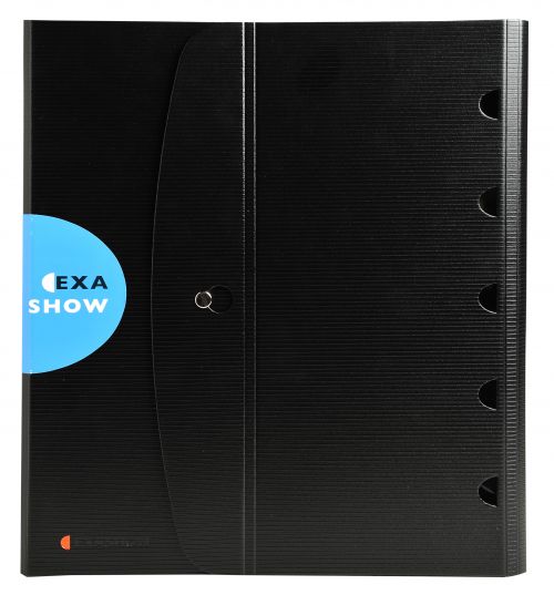 Exacompta Exactive Exashow Presentation Folder A4 Polypropylene Black - 56034E