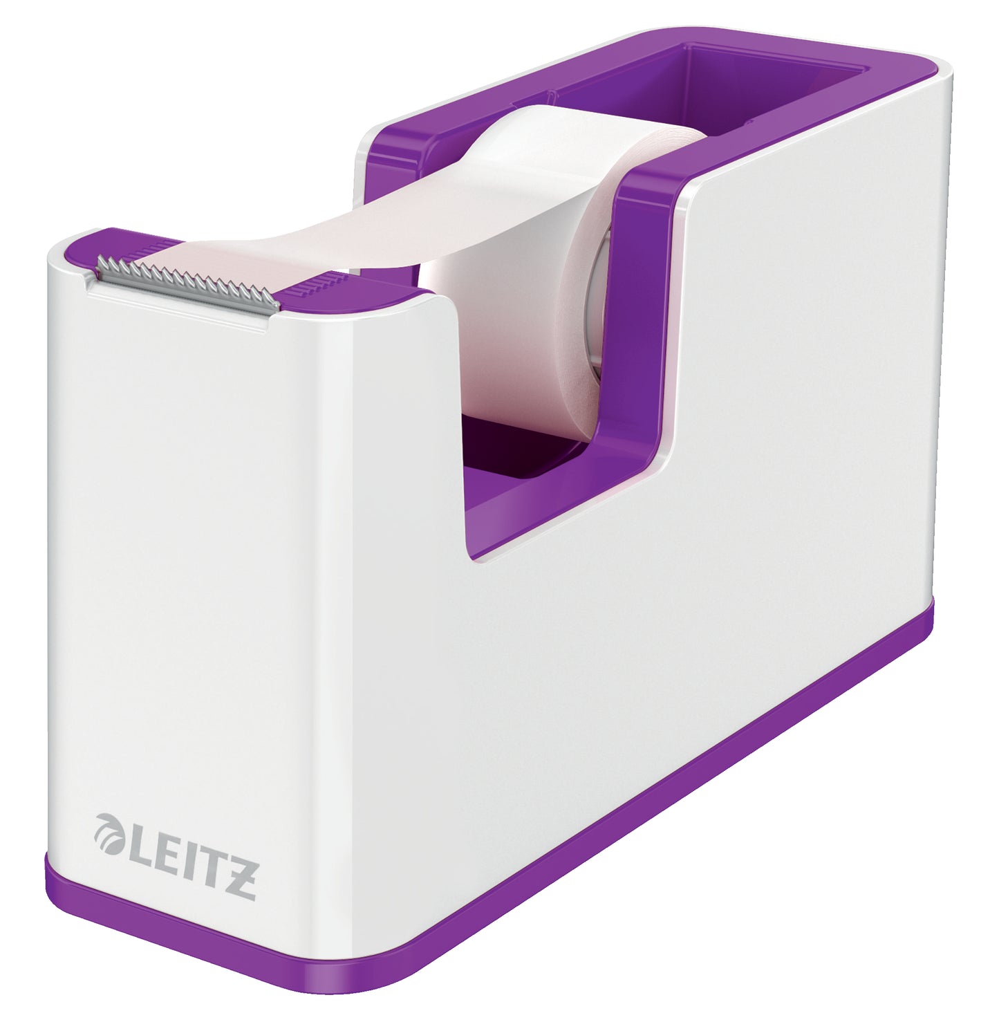 Leitz WOW Tape Dispenser White/Purple 53641062