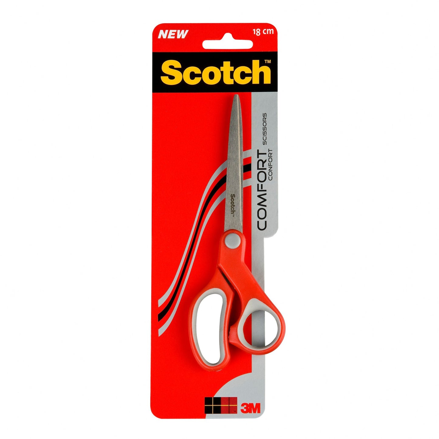 Scotch™ Comfort Scissors Red 18 cm 1/Pack