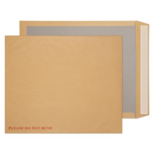 Blake Everyday Envelopes C3+ Manilla Pocket Peel and Seal Board Back 120gsm 444x368mm (Pack 50) - 6200