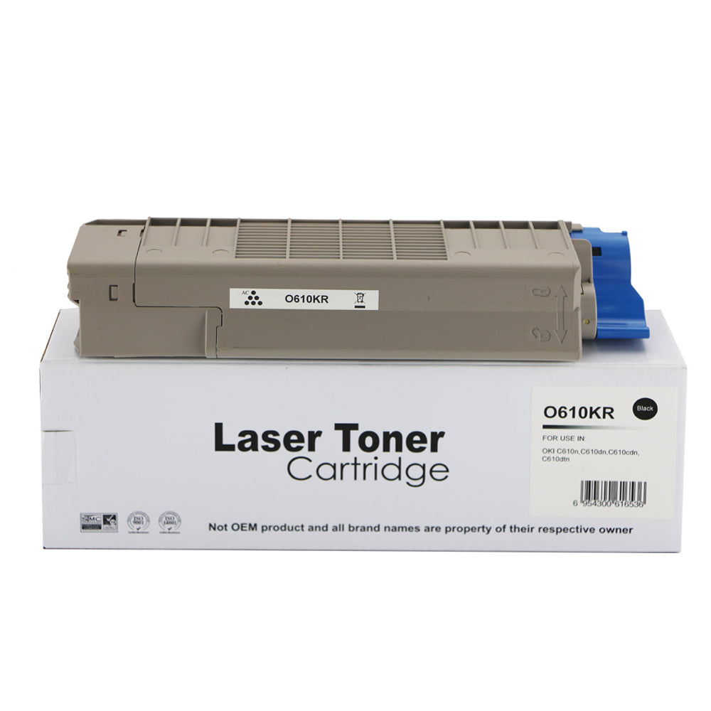 Reman OKI C610 Black Toner 44315308