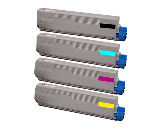 Remanufactured OKI C801 Yellow Toner 44643001