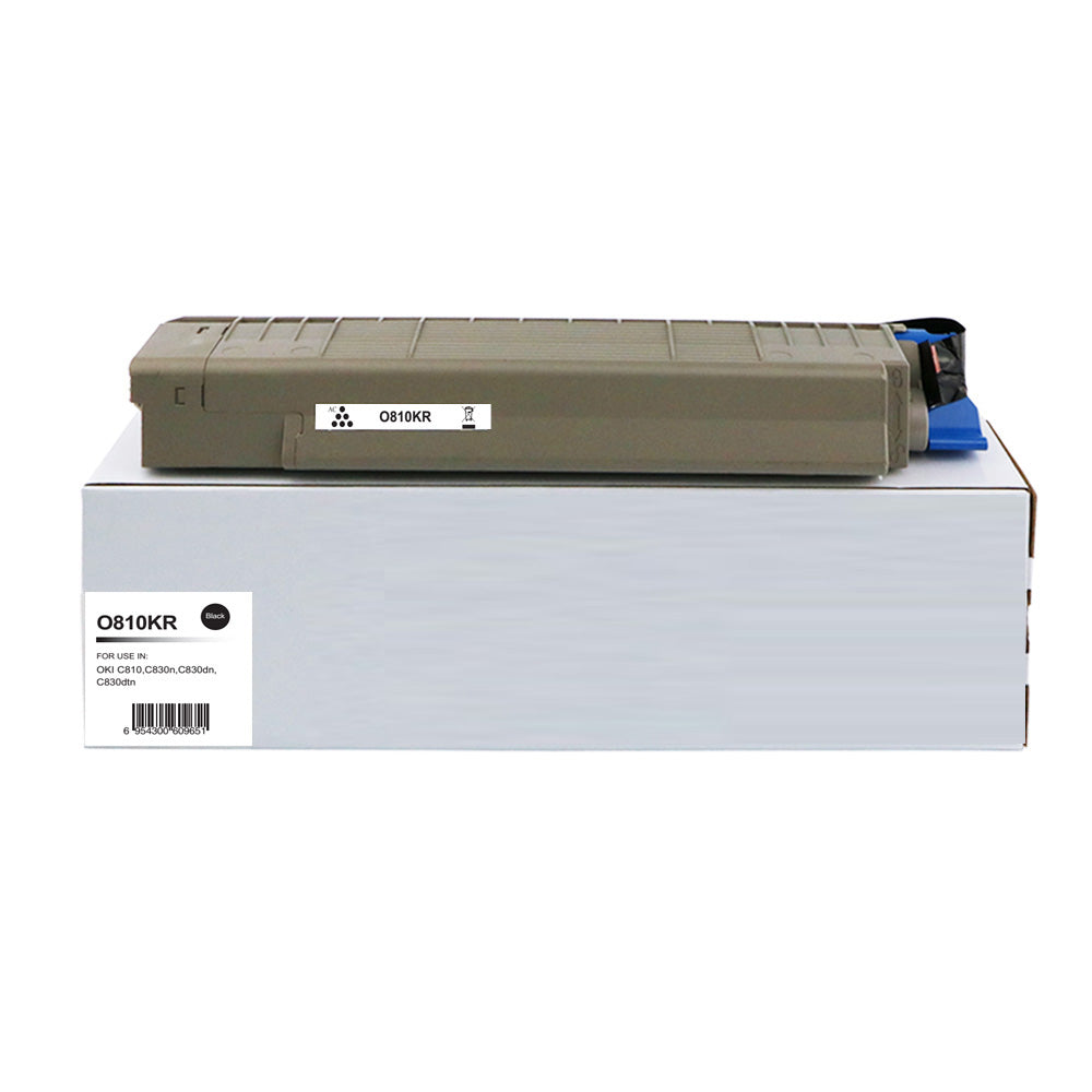 Remanufactured OKI C810BK 44059108 Toner