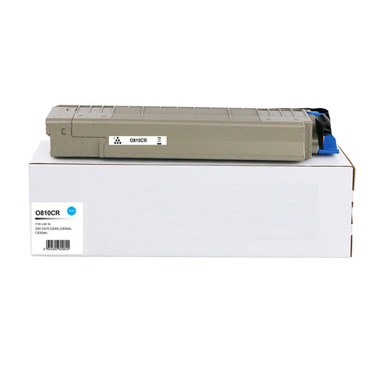 Remanufactured OKI C810 Cyan Toner 44059107