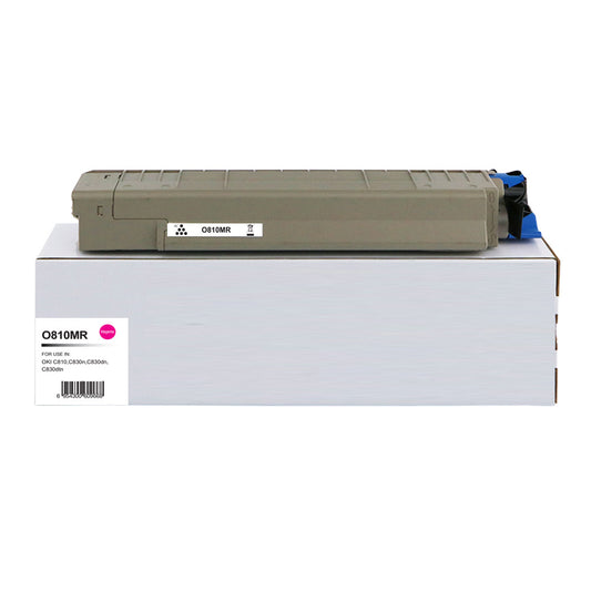 Remanufactured OKI C810 Magenta Toner 44059106