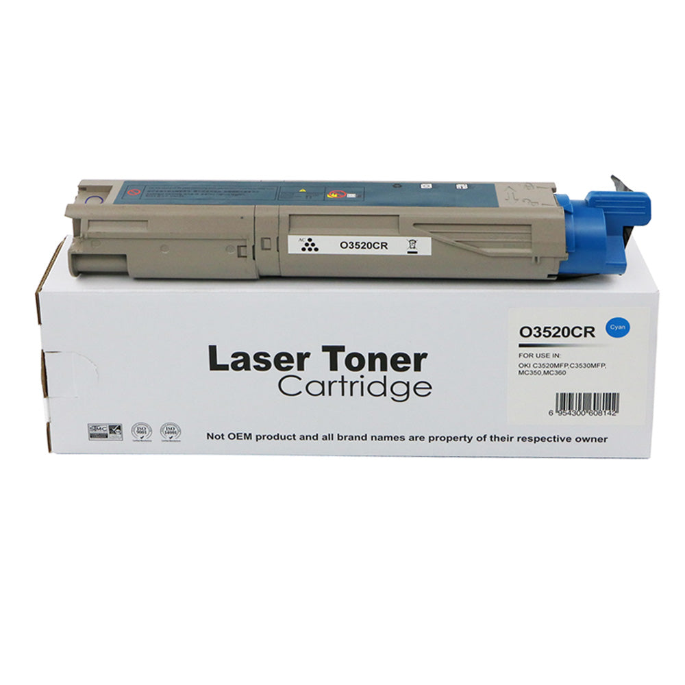 Remanufactured OKI C3520C 43459323 Toner