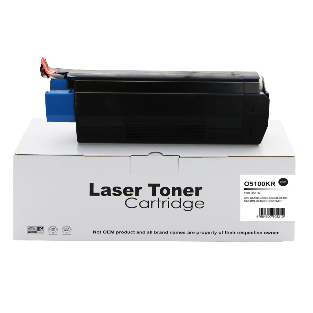 Reman OKI C5300 Black Toner 42127408