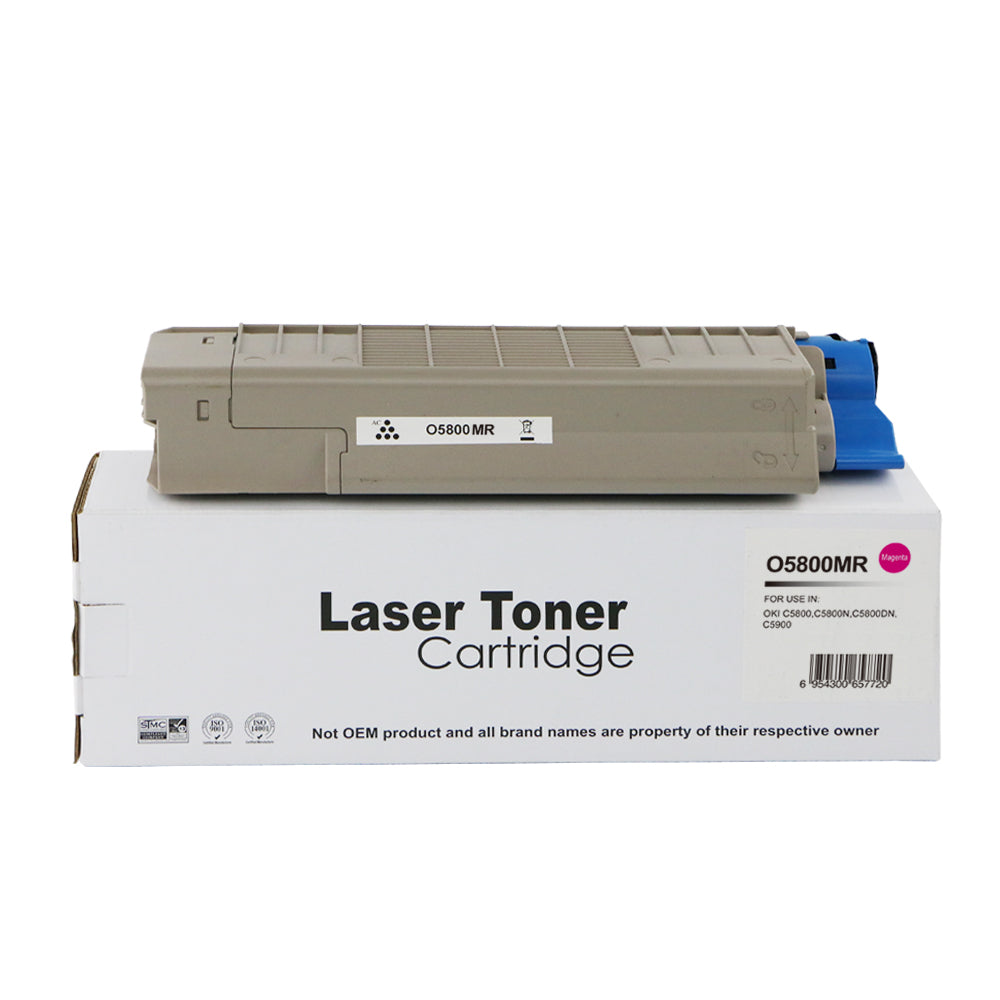 Remanufactured OKI C5800M 43324422 Toner