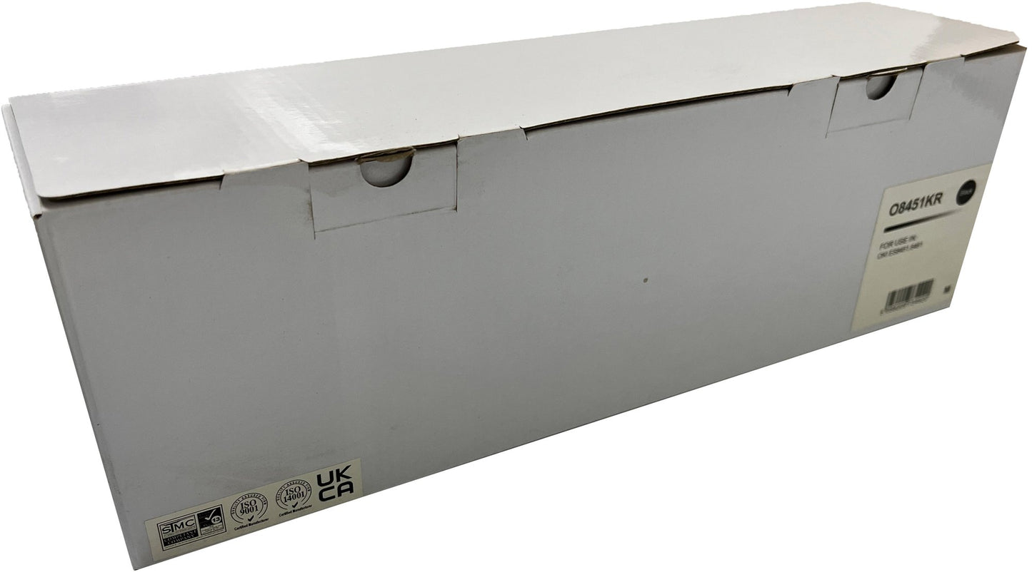 Remanufactured OKI ES8451 Black Toner 44059260