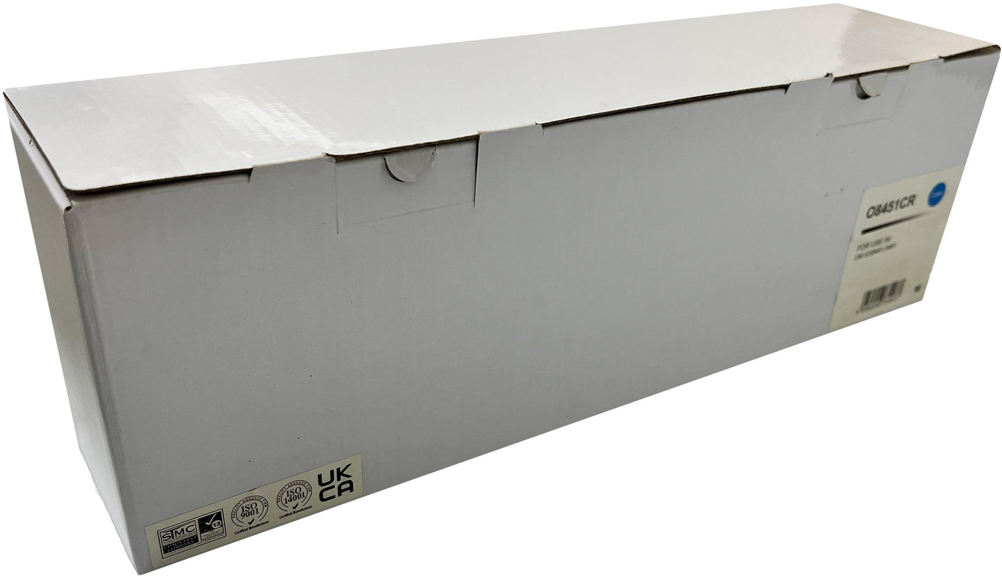 Reman OKI ES8451 Cyan Toner 44059259