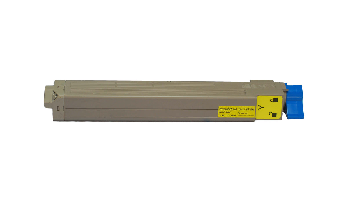 Remanufactured OKI C9600Y 42918913 Toner