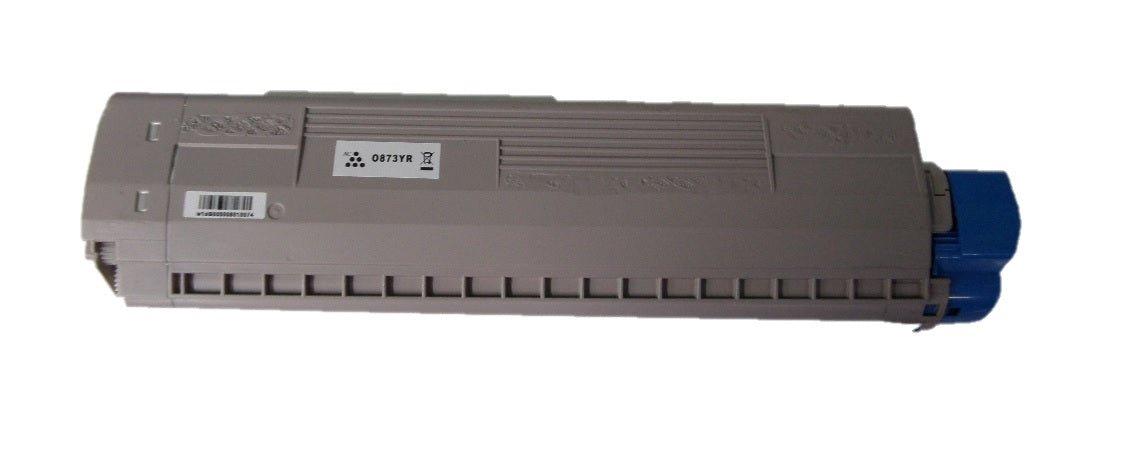 Remanufactured OKI MC873 Yellow Toner 45862814