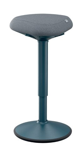 Leitz Ergo Active Standing Stool With Comfort Seat Dark Grey - 65450089